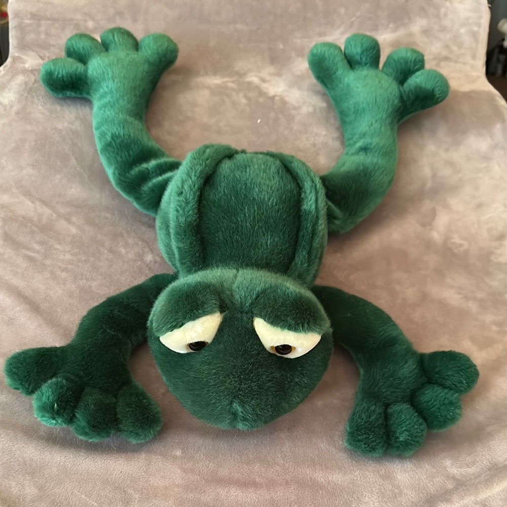 Fleegle Green Plush Frog by Russ